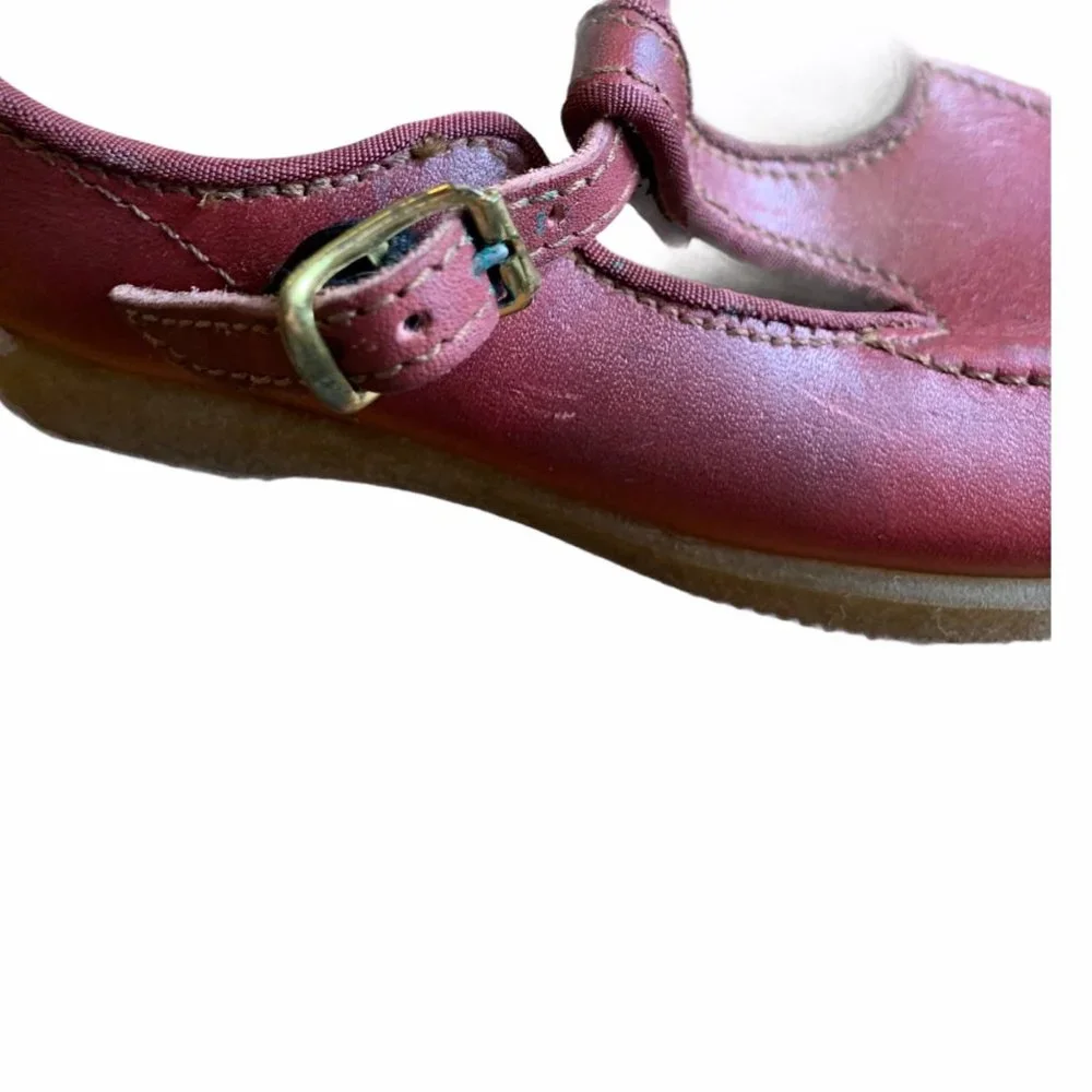 Vintage Genuine Leather Tough Steppers Baby Shoes